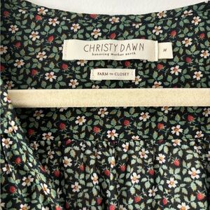 Christy Dawn Dress, maxi ethically made with regenerative cotton
